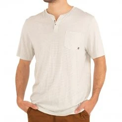 Free Fly Men's Bamboo Slacktide Short Sleeve Henley