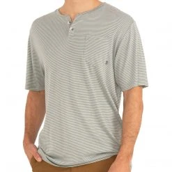 Free Fly Men's Bamboo Slacktide Short Sleeve Henley