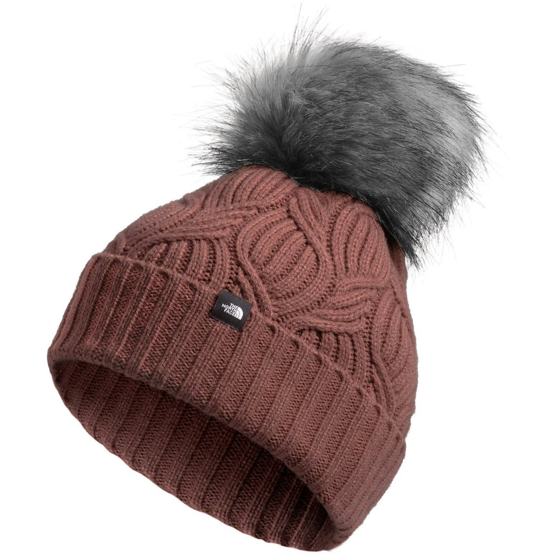 The North Face Women's Oh-Mega Fur Pom Beanie 1 The North Face Women's Oh-Mega Fur Pom Beanie
