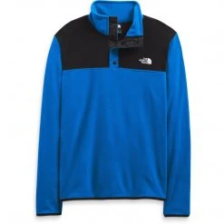 The North Face Men's TKA Glacier Snap-Neck Pullover