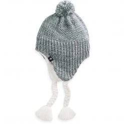 The North Face Girls' Purrl Stitch Earflap Beanie