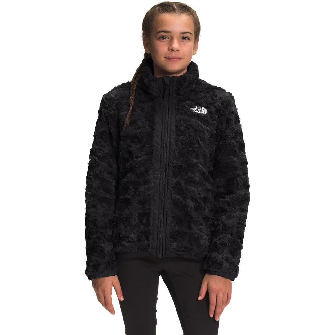 The North Face Kids Girls' Reversible Mossbud Swirl Jacket 3 The North Face Kids Girls' Reversible Mossbud Swirl Jacket