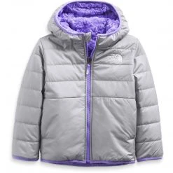 The North Face Kids Toddler Reversible Mossbud Swirl Full Zip Hooded Jacket