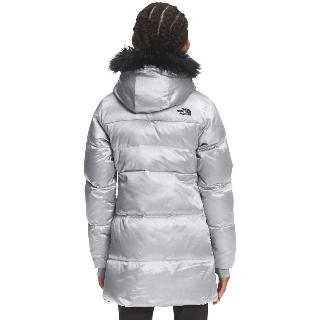 The North Face Girls' Printed Dealio Fitted Parka 2 The North Face Girls' Printed Dealio Fitted Parka