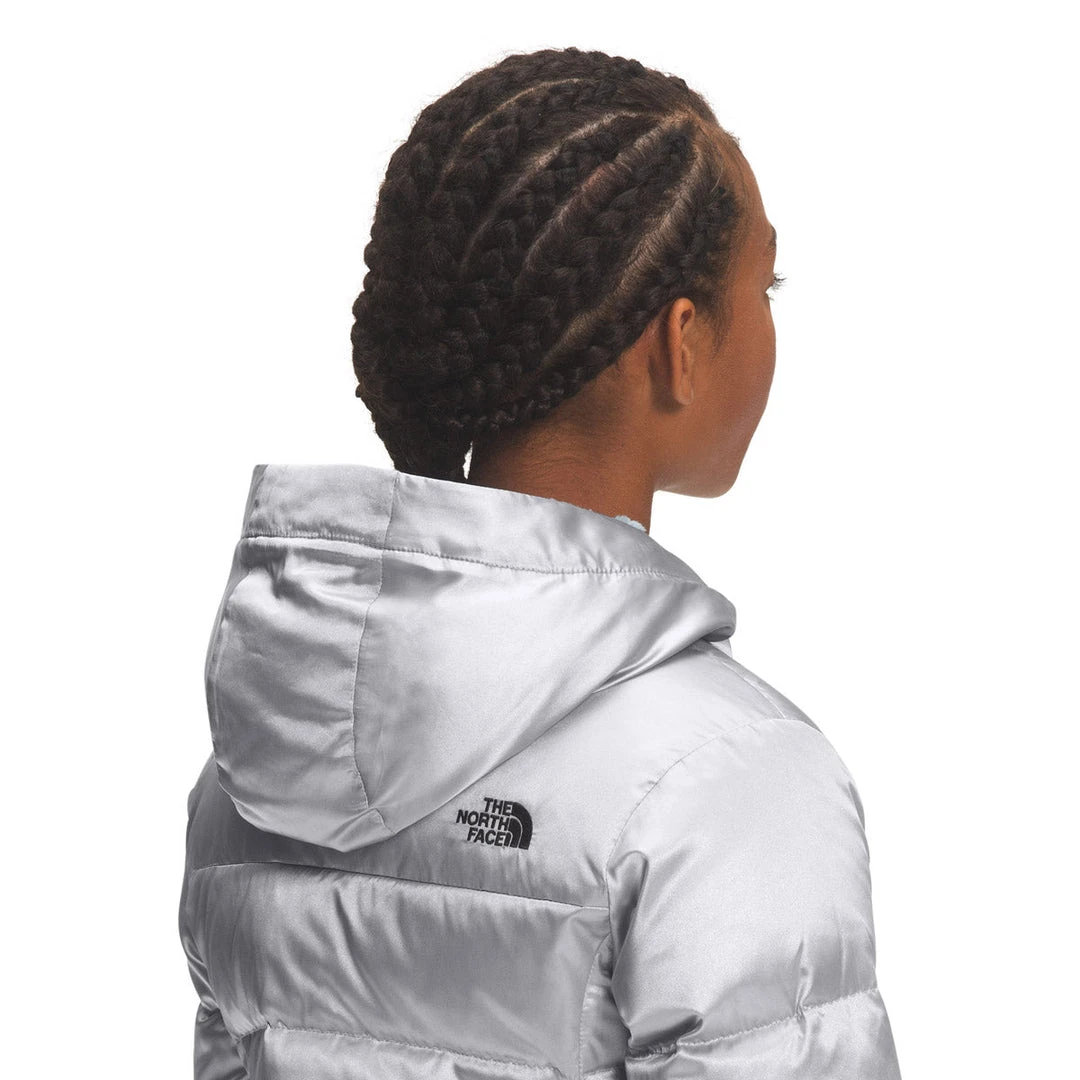 The North Face Girls' Printed Dealio Fitted Parka 3 The North Face Girls' Printed Dealio Fitted Parka