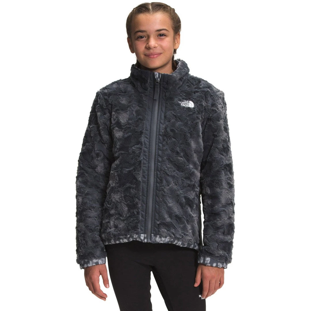 The North Face Girls' Printed Reversible Mossbud Swirl Jacket Kids 3 The North Face Girls' Printed Reversible Mossbud Swirl Jacket Kids