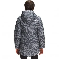 The North Face Kids Girls' Printed Reversible Mossbud Swirl Parka
