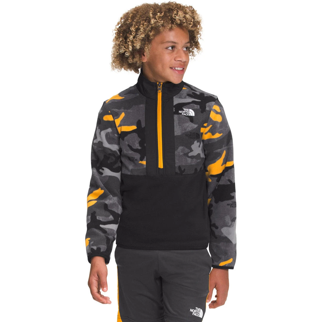 The North Face Youth Printed Glacier 1/4 Zip Kids 4 The North Face Youth Printed Glacier 1/4 Zip Kids