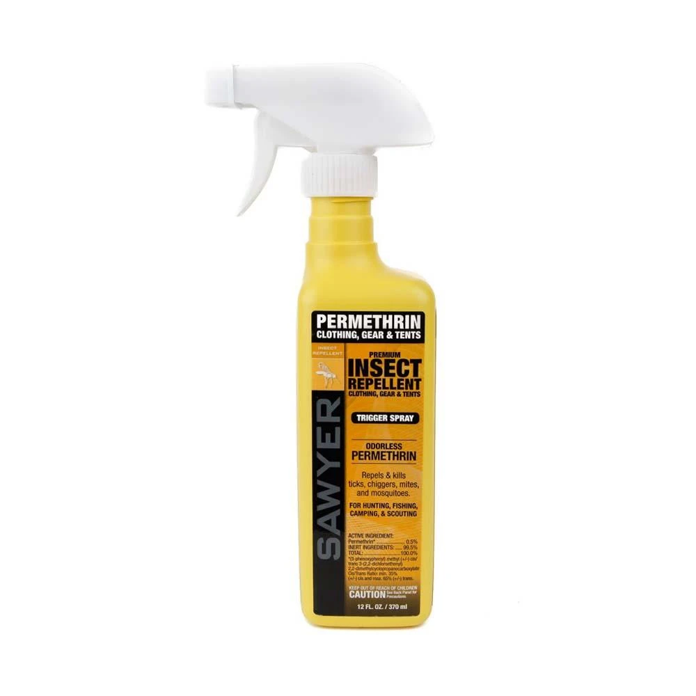Sawyer Permethrin Clothing Insect Repellent Pump 12oz Camp & Hike 1 Sawyer Permethrin Clothing Insect Repellent Pump 12oz Camp & Hike