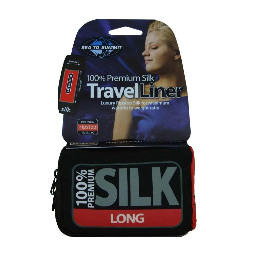 Sea To Summit Camp & Hike Premium Silk Travel Liner - Long Rectangular 1 Sea To Summit Camp & Hike Premium Silk Travel Liner - Long Rectangular