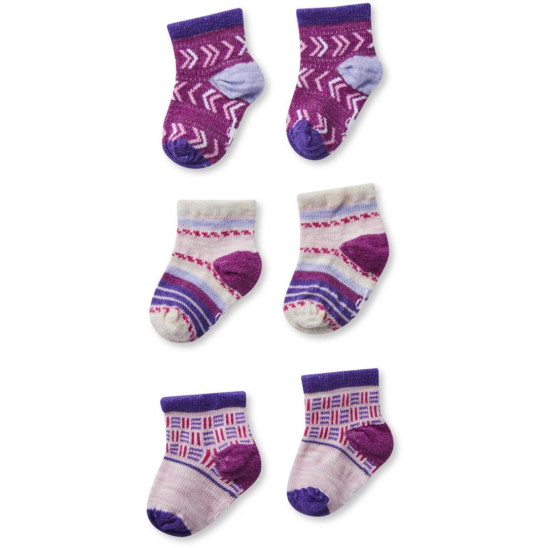 Smartwool Baby Bootie Batch Socks Trio Gift Box 2 Smartwool Baby Bootie Batch Socks Trio Gift Box