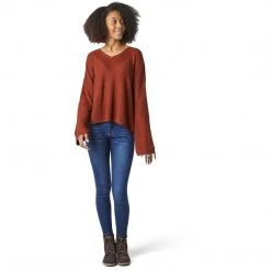 Smartwool Women's Shadow Pine Cable V-Neck Sweater - Clearance