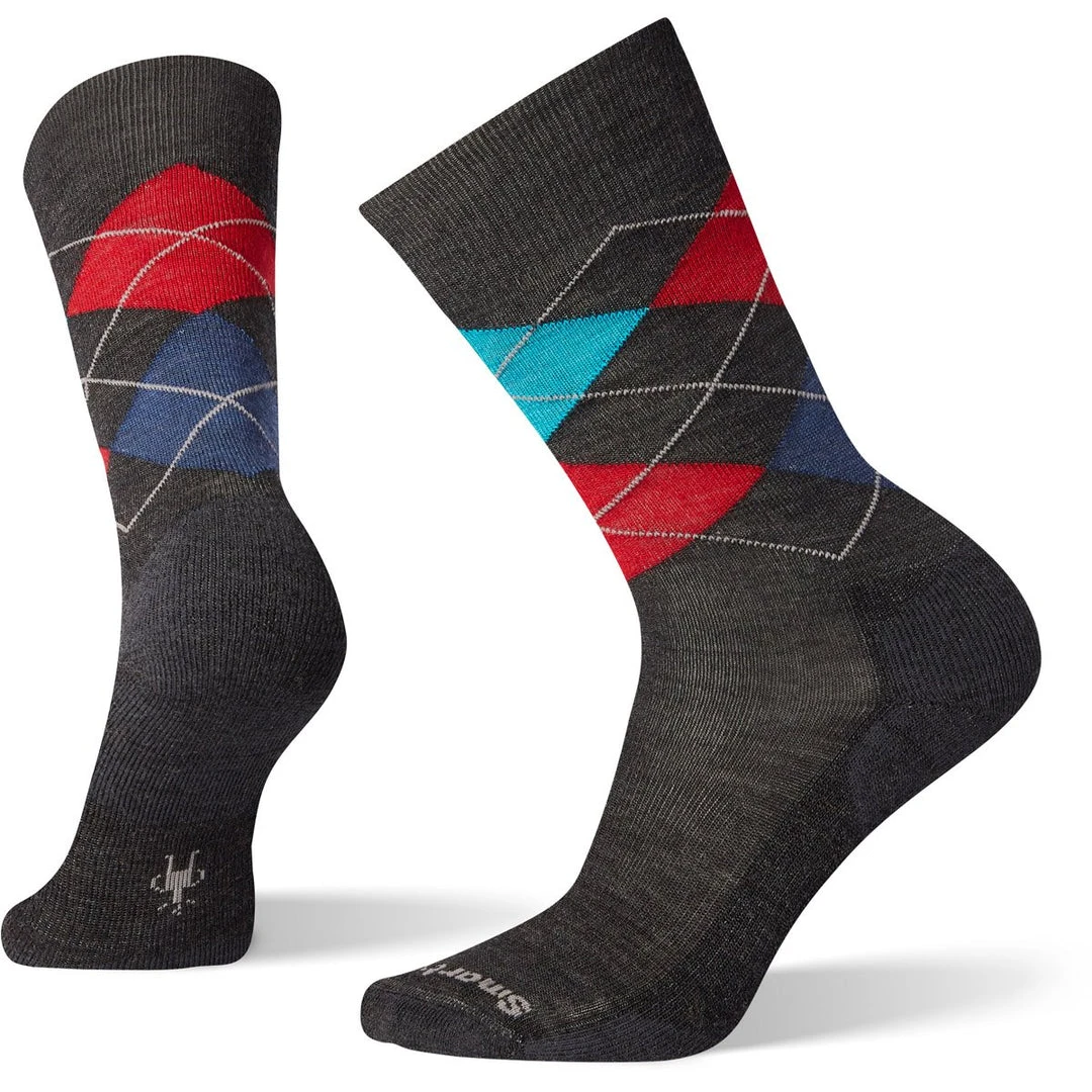 Smartwool Men's Diamond Jim Crew Socks 4 Smartwool Men's Diamond Jim Crew Socks