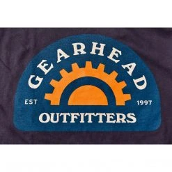 Gearhead Outfitters Men Sunset Gear Long Sleeve T-Shirt