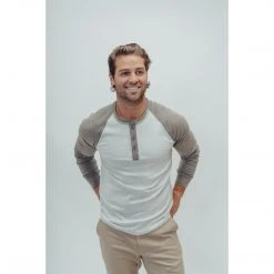The Normal Brand Men's Puremeso Retro Henley