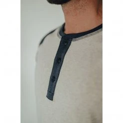 The Normal Brand Men's Puremeso Retro Henley