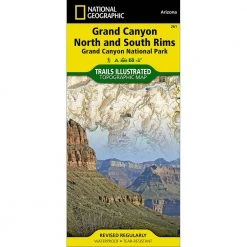 National Geographic Maps Trails Illustrated Map: Grand Canyon National Park (North And South Rims)