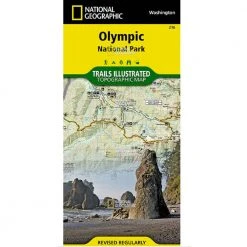 National Geographic Maps Camp & Hike Trails Illustrated Map: Olympic National Park
