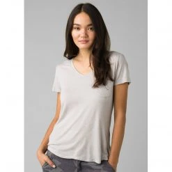 PrAna Women's Foundation Short Sleeve V-neck