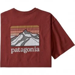 Patagonia Men's Line Logo Ridge Pocket Responsibili-Tee