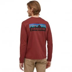 Patagonia Men's Long-Sleeved P-6 Logo Responsibili-Tee 20 Patagonia Men's Long-Sleeved P-6 Logo Responsibili-Tee