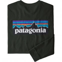 Patagonia Men's Long-Sleeved P-6 Logo Responsibili-Tee 23 Patagonia Men's Long-Sleeved P-6 Logo Responsibili-Tee