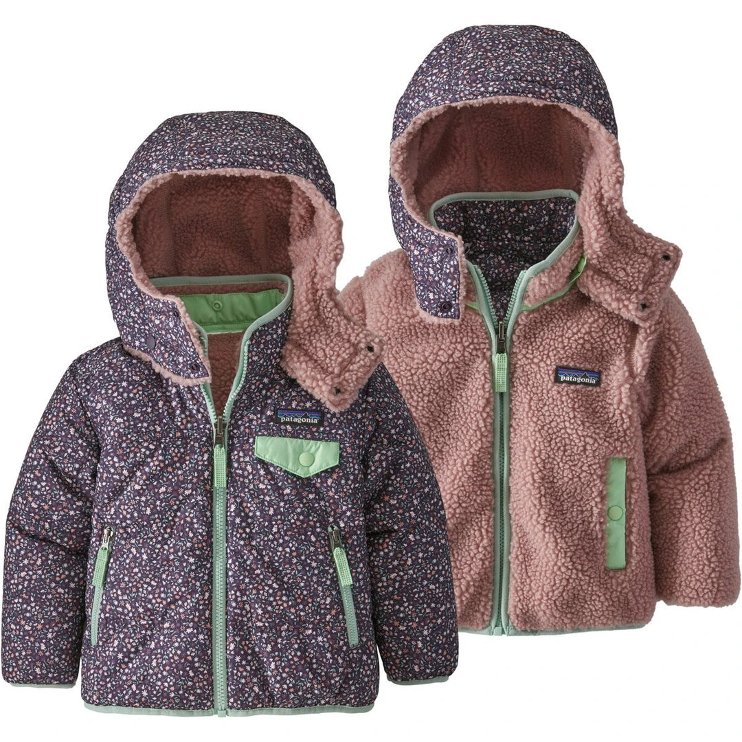 Patagonia Kids Baby Reversible Tribbles Hoody 2 Patagonia Kids Baby Reversible Tribbles Hoody