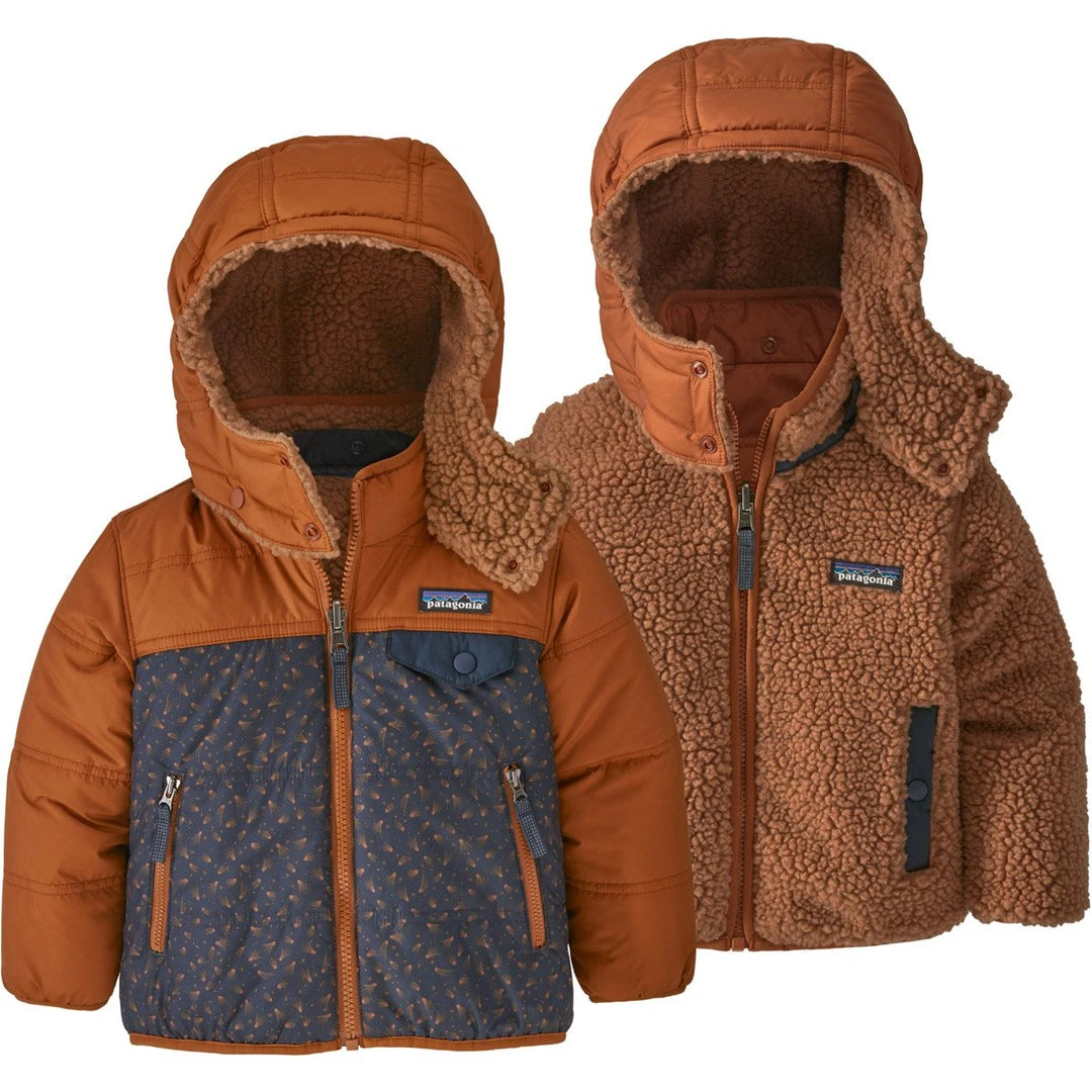 Patagonia Kids Baby Reversible Tribbles Hoody 1 Patagonia Kids Baby Reversible Tribbles Hoody