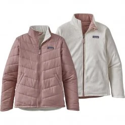 Patagonia Kids Girls' Reversible Snow Flower Jacket - Clearance