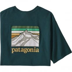 Patagonia Men's Line Logo Ridge Pocket Responsibili-Tee