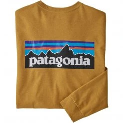 Patagonia Men's Long-Sleeved P-6 Logo Responsibili-Tee 26 Patagonia Men's Long-Sleeved P-6 Logo Responsibili-Tee