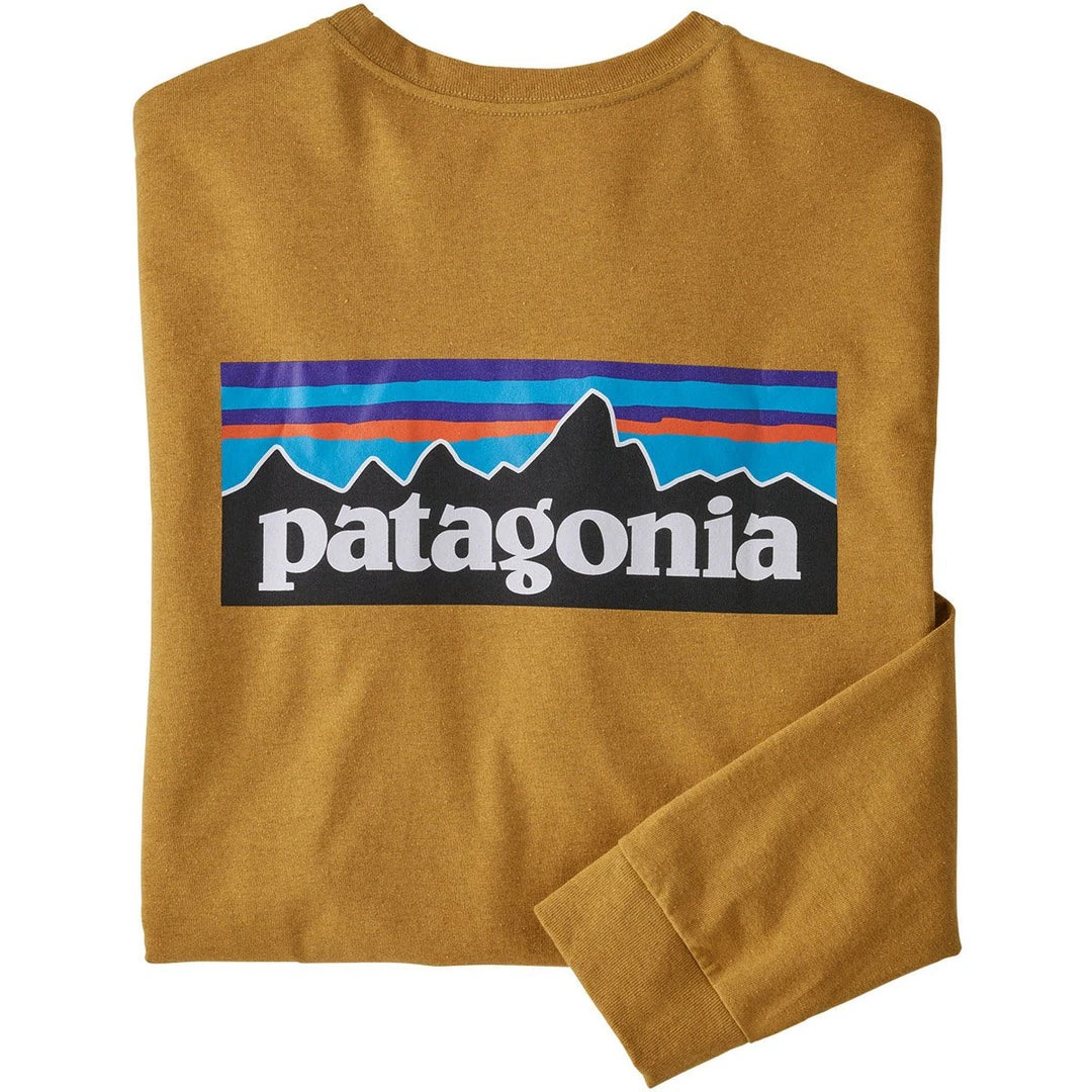 Patagonia Men's Long-Sleeved P-6 Logo Responsibili-Tee 9 Patagonia Men's Long-Sleeved P-6 Logo Responsibili-Tee
