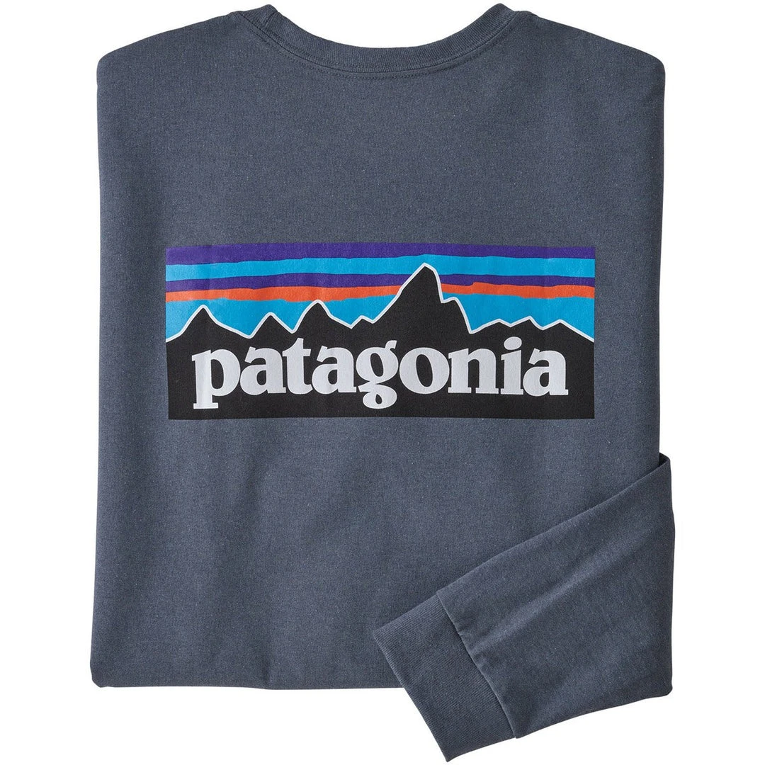 Patagonia Men's Long-Sleeved P-6 Logo Responsibili-Tee 10 Patagonia Men's Long-Sleeved P-6 Logo Responsibili-Tee