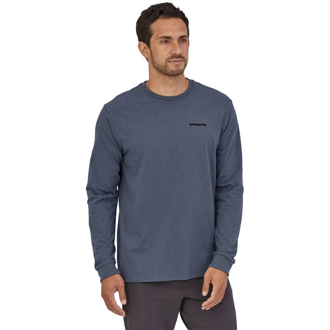Patagonia Men's Long-Sleeved P-6 Logo Responsibili-Tee 11 Patagonia Men's Long-Sleeved P-6 Logo Responsibili-Tee