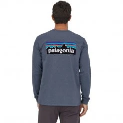 Patagonia Men's Long-Sleeved P-6 Logo Responsibili-Tee 29 Patagonia Men's Long-Sleeved P-6 Logo Responsibili-Tee