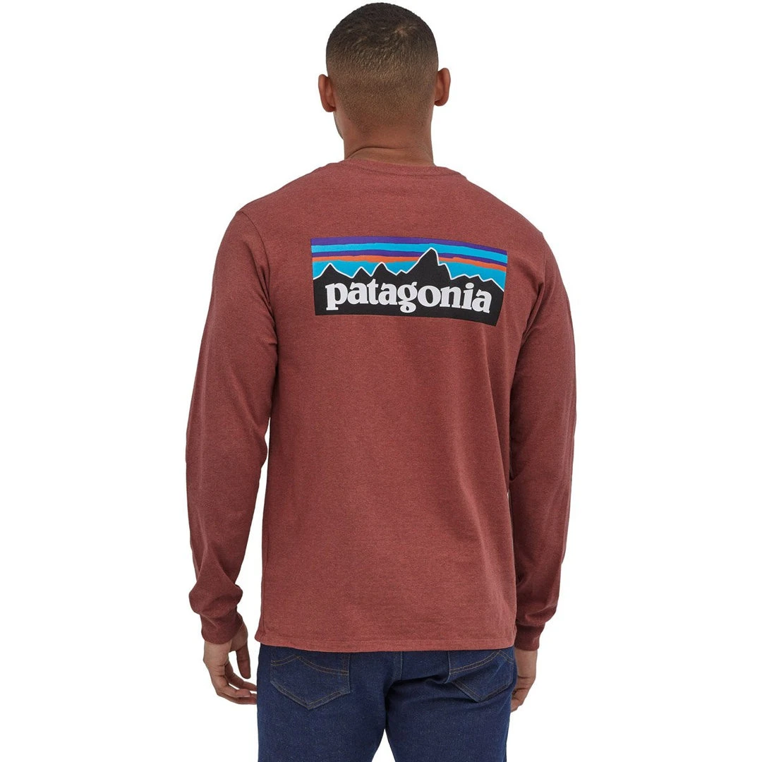 Patagonia Men's Long-Sleeved P-6 Logo Responsibili-Tee 15 Patagonia Men's Long-Sleeved P-6 Logo Responsibili-Tee