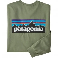 Patagonia Men's Long-Sleeved P-6 Logo Responsibili-Tee 33 Patagonia Men's Long-Sleeved P-6 Logo Responsibili-Tee