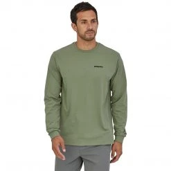 Patagonia Men's Long-Sleeved P-6 Logo Responsibili-Tee 34 Patagonia Men's Long-Sleeved P-6 Logo Responsibili-Tee