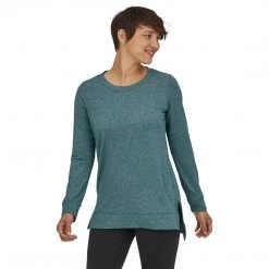 Patagonia Women's Long-Sleeved Glorya Side Slit Top