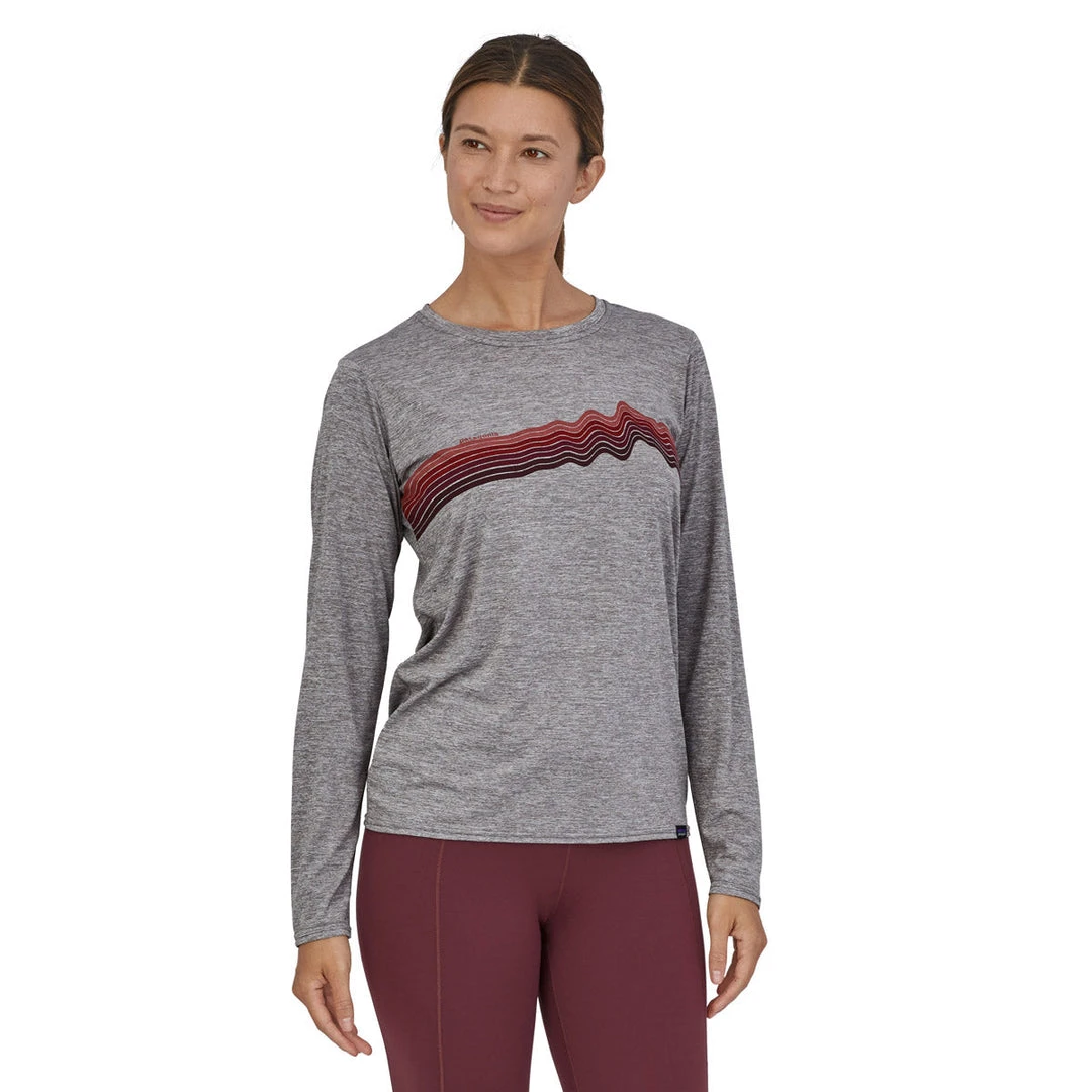 Patagonia Women's Long-Sleeved Capilene Cool Daily Graphic Shirt 8 Patagonia Women's Long-Sleeved Capilene Cool Daily Graphic Shirt