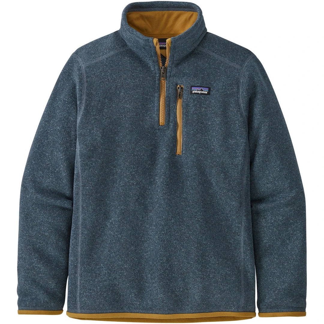 Patagonia Boys' Better Sweater 1/4 Zip Kids 7 Patagonia Boys' Better Sweater 1/4 Zip Kids