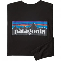 Patagonia Men's Long-Sleeved P-6 Logo Responsibili-Tee 21 Patagonia Men's Long-Sleeved P-6 Logo Responsibili-Tee