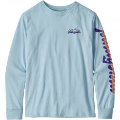Patagonia Kids Boys' Long-Sleeved Graphic Organic T-Shirt