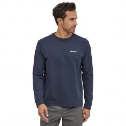 Patagonia Men's Long-Sleeved Back For Good Responsibili-Tee