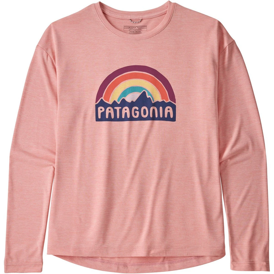Patagonia Girls' Long-Sleeved Capilene Cool Daily T-Shirt 2 Patagonia Girls' Long-Sleeved Capilene Cool Daily T-Shirt