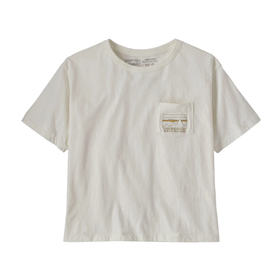 Patagonia Women's '73 Skyline Organic Easy Cut Pocket Tee 1 Patagonia Women's '73 Skyline Organic Easy Cut Pocket Tee