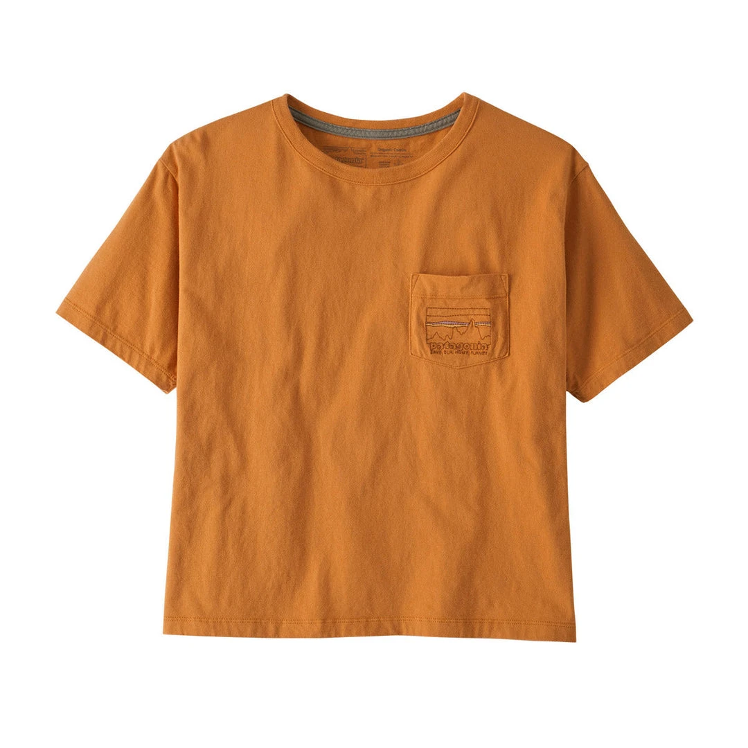 Patagonia Women's '73 Skyline Organic Easy Cut Pocket Tee 2 Patagonia Women's '73 Skyline Organic Easy Cut Pocket Tee