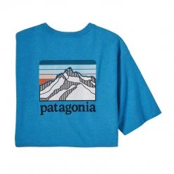 Patagonia Men's Line Logo Ridge Pocket Responsibili-Tee