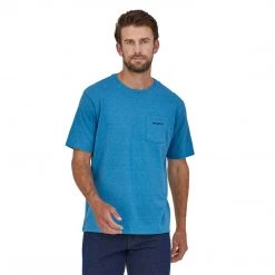 Patagonia Men's Line Logo Ridge Pocket Responsibili-Tee
