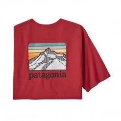 Patagonia Men's Line Logo Ridge Pocket Responsibili-Tee